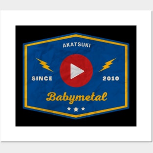 Baby Metal // Play Button Posters and Art